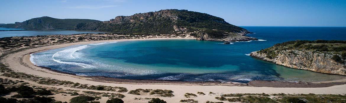 voidokilia rent a boat messinia