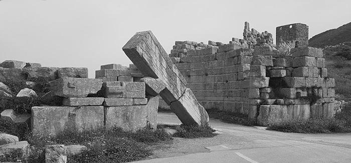 Arcadian Gate on the road to Ancient Messina