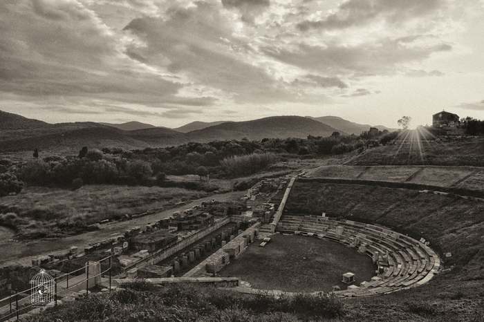Ancient Theater in Ancient Messina